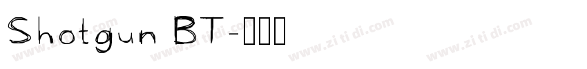Shotgun BT字体转换